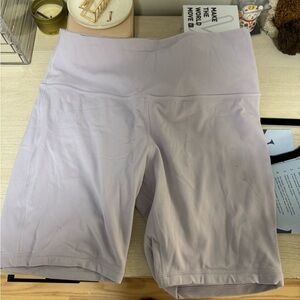 Lululemon women's Lavender Biker Shorts